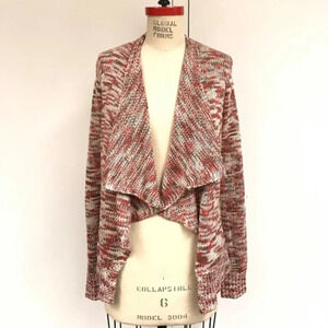 Skies Are Blue • Open Chunky Knit Cardigan